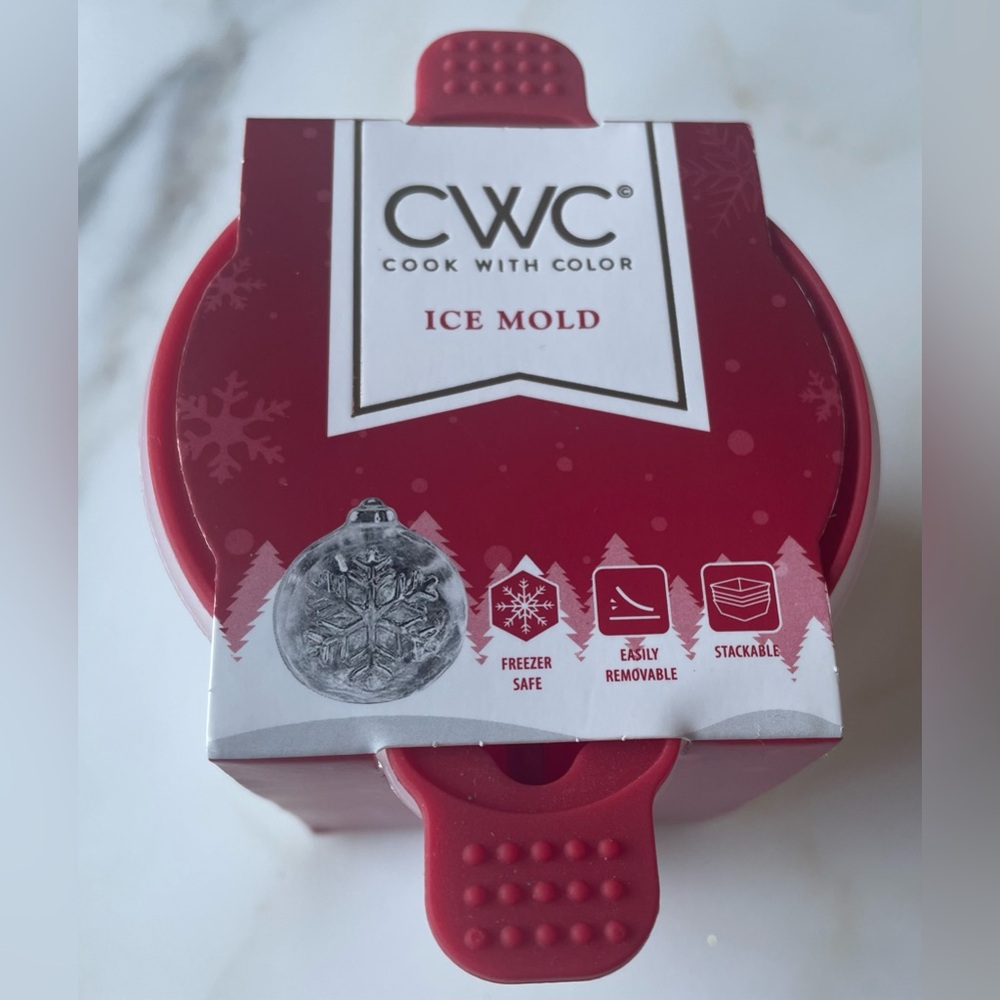 Cook With Color CWC Ice Mold, Snowflake - Picture 2 of 8